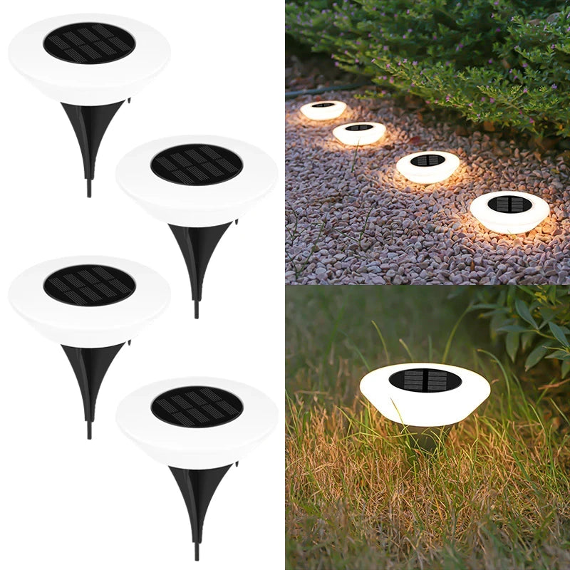 Solar Ground Lights 4PCS