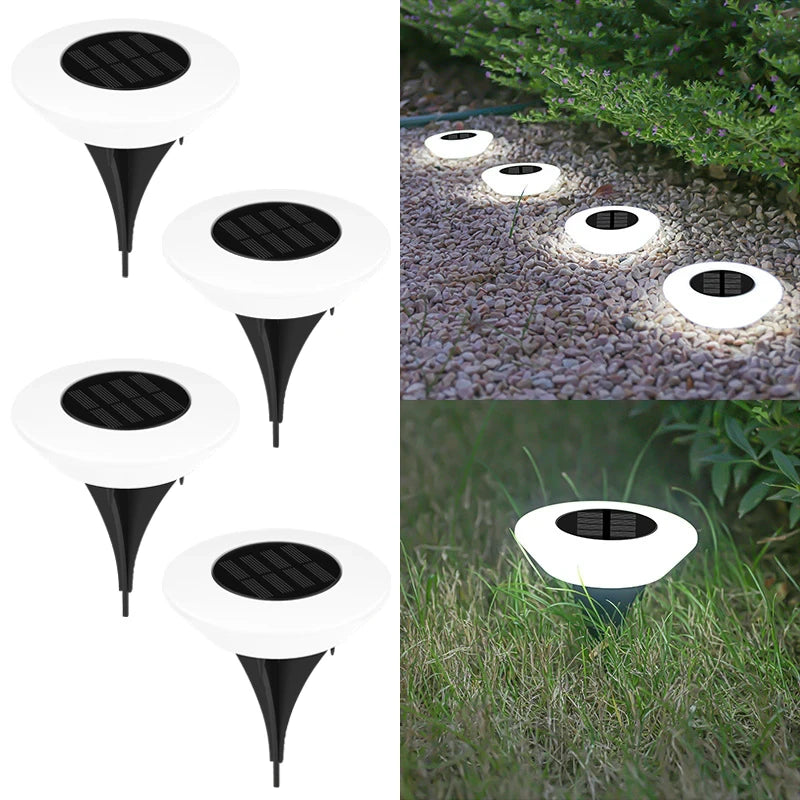 Solar Ground Lights 4PCS