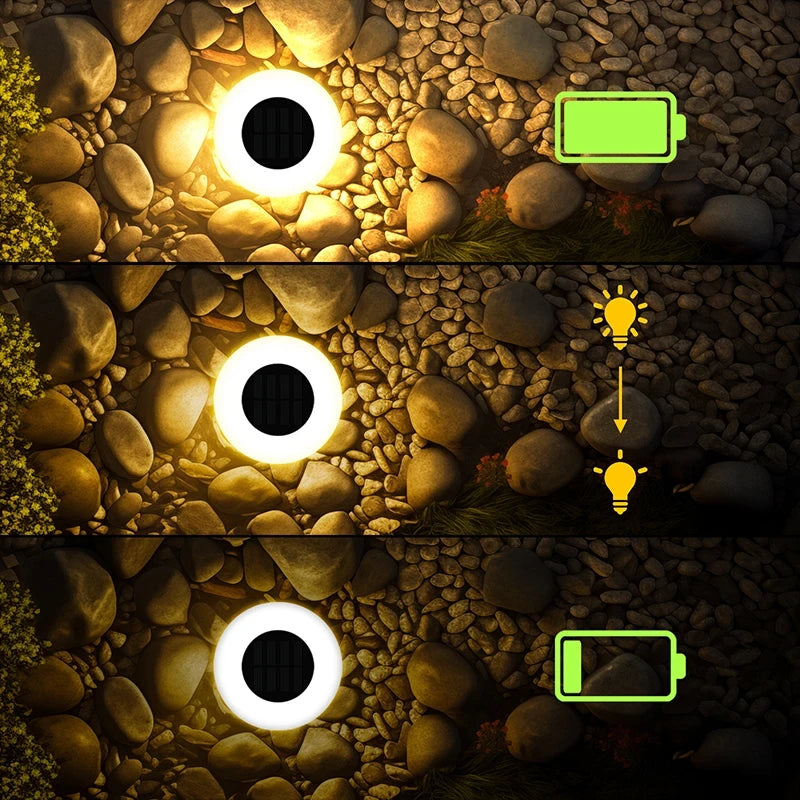 Solar Ground Lights 4PCS