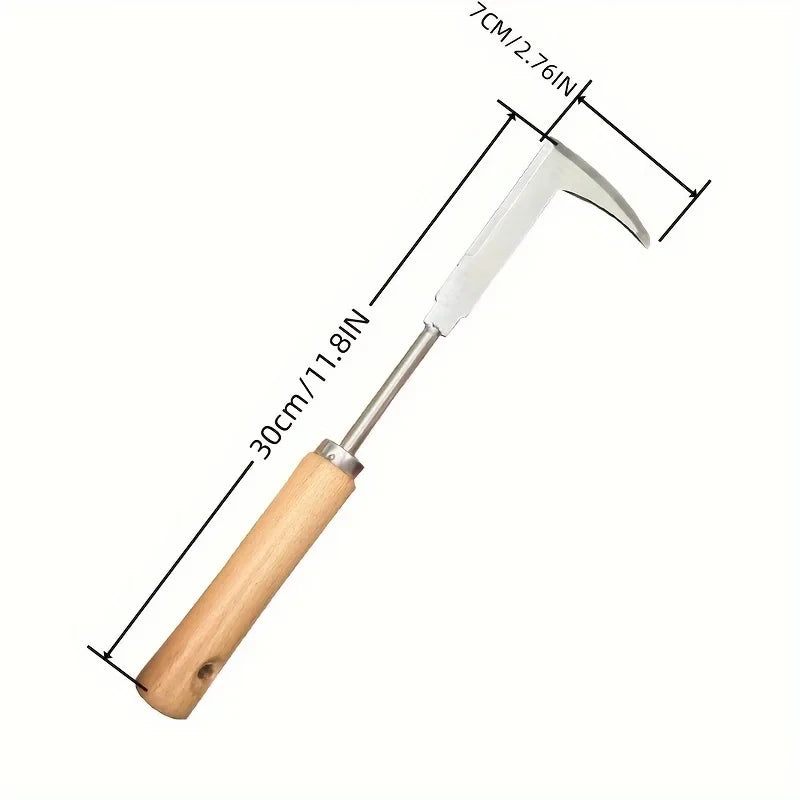 L-Shaped Garden Weeder